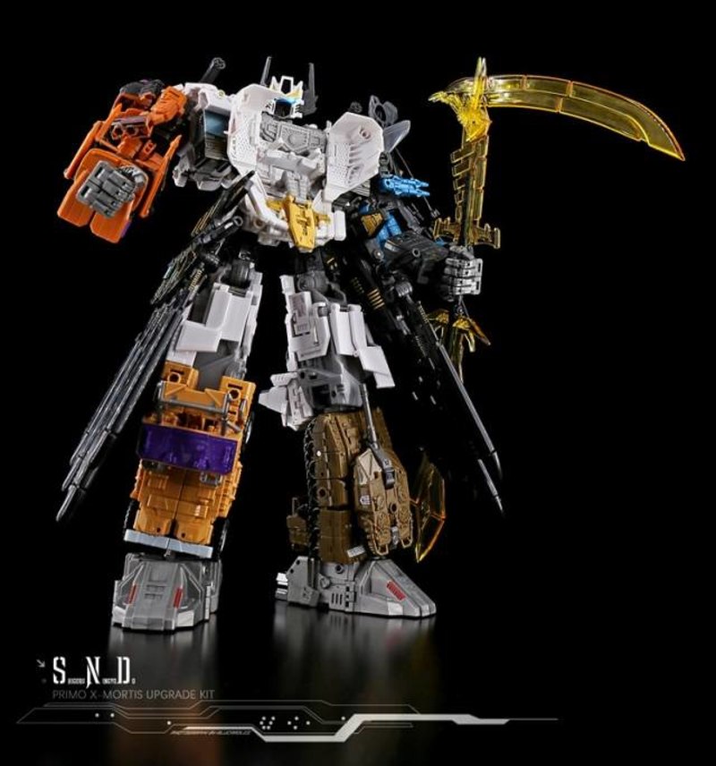 SND-04 X-Mortis Upgrade Kit For Battle Core Optimus Prime